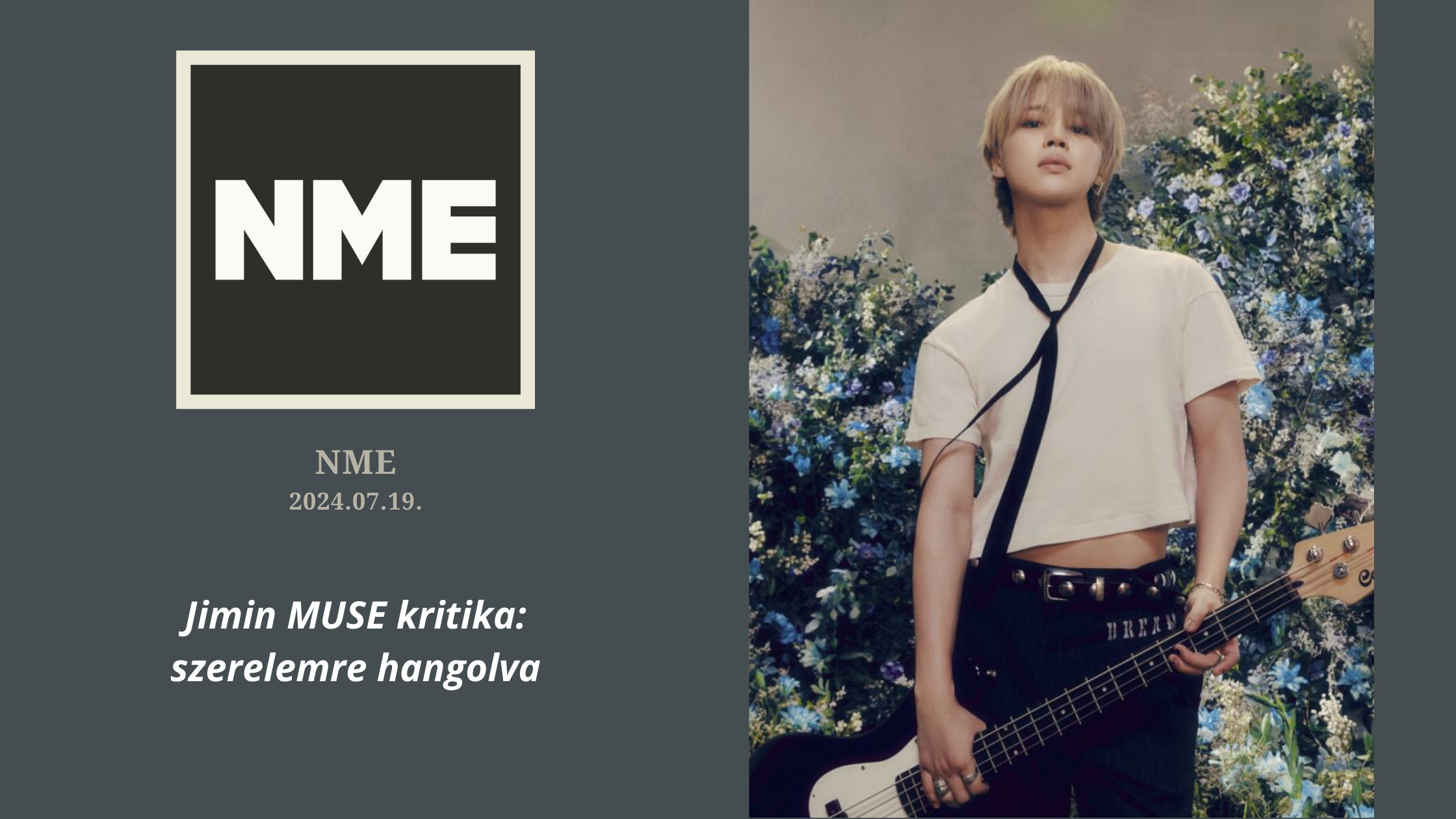 NME | Jimin – MUSE kritika: szerelemre hangolva