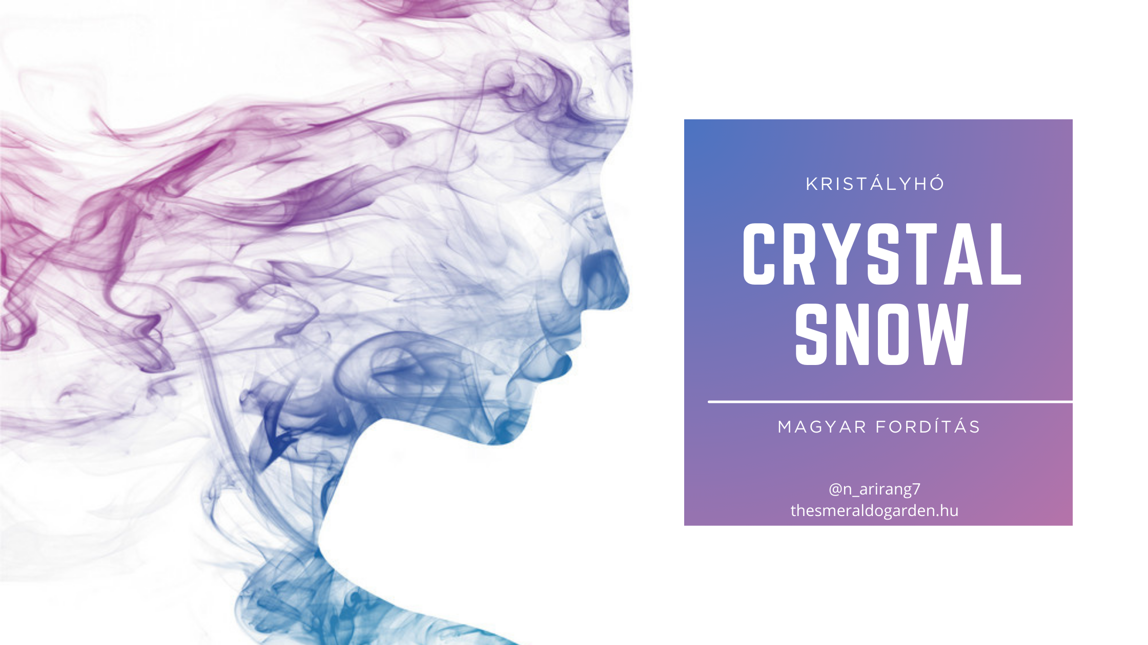 BTS – Crystal Snow dalszöveg magyarul